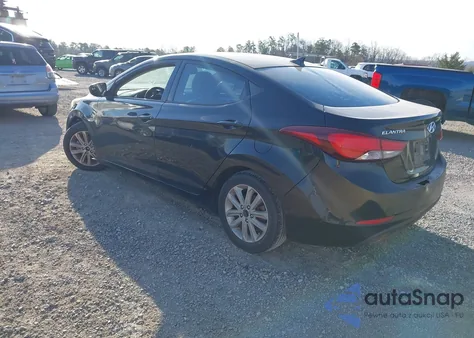 2015 Hyundai Elantra Se from USA, damaged, VIN KMHDH4AE0FU300968